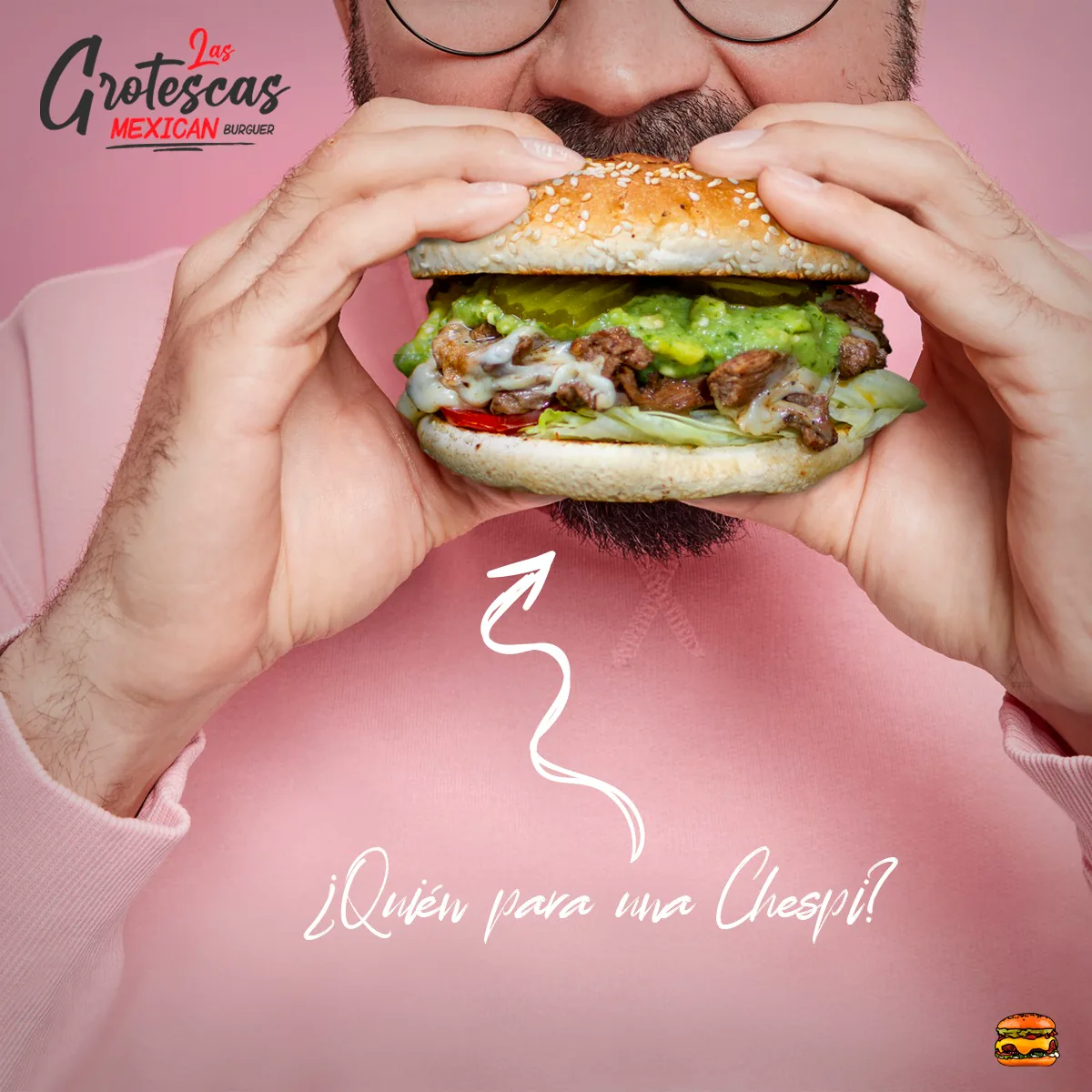 Chespirito — arrachera, guacamole y queso asadero